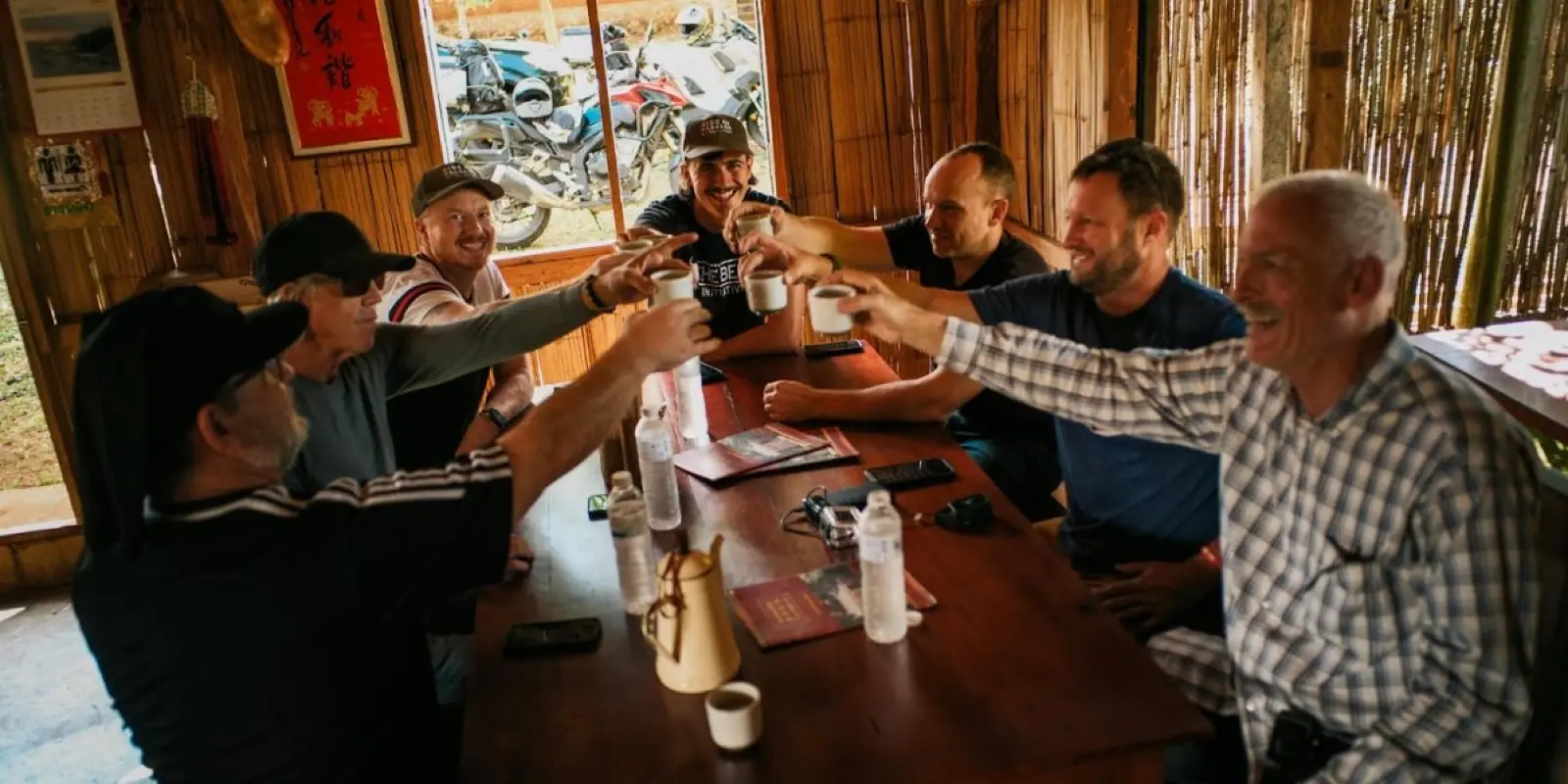 A documentary stop during the American Heartland journey