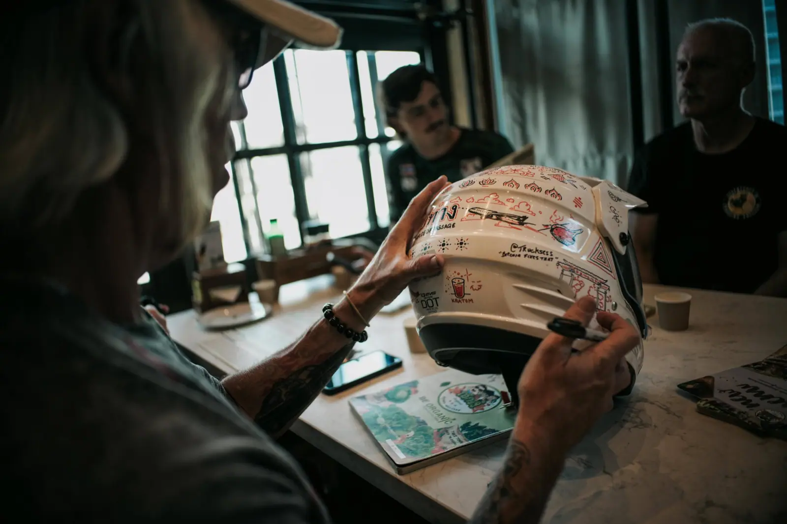 A documentary moment from the Ride of Passage, photo 3